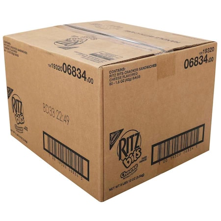 Ritz Ritz Bitz 1.5Z Cheese Sand, PK60 06834